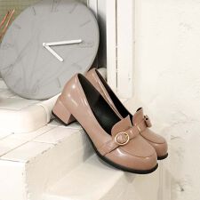 by あしながおじさん(by ashinagaojisan)の［25秋冬新作］おでこモカパンプス