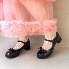 ［26春夏新色］おでこバレエパンプス