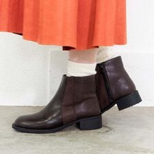 ［25秋冬新作］撥水｜シンプルショートブーツ