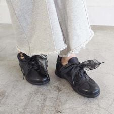 ［26春夏新作］オーガンジーリボンスニーカー