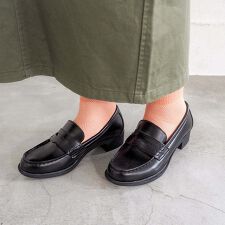 ［26春夏新作］晴雨兼用｜コインローファー