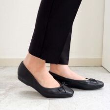 [25秋冬新色あり]撥水│バレエシューズ