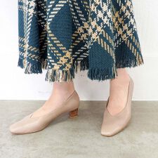 [25春夏新色あり]ソフトプレーンパンプス