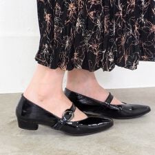 ［25秋冬新色あり］撥水｜ソフトストラップパンプス