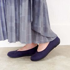 ［25秋冬新作］晴雨兼用｜フラットシューズ