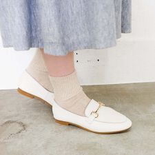 ENあしながおじさん(ENashinagaojisan)の［25春夏新色あり］防水│ビットモカローファー