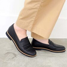 ENあしながおじさん(ENashinagaojisan)の［25秋冬新作］防水｜コインローファー