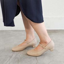 [26春夏新作] 防水│ストラップパンプス