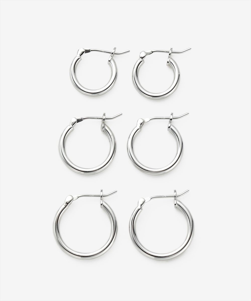 HOOPピアス３セット | ノーク(N.O.R.C) | 910116-9029 | ファッション