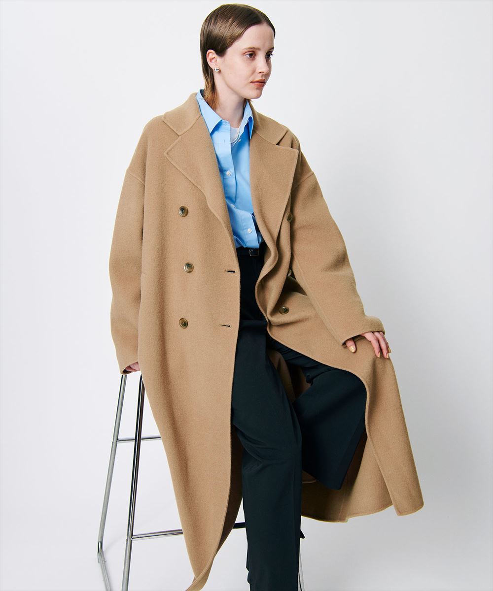 最終値下げ　N.O.R.C ノーク ロングリバーコート キャメル ダブルロングリバーコート | ノーク(N.O.R.C) | マルイウェブチャネル