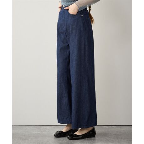 ワイドデニムパンツ | ルスークホリデー(LE SOUK HOLIDAY) | マルイ  