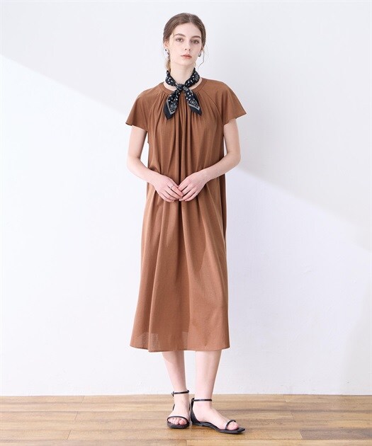 まるこ　LE SOUK ホリデーワンピース LIBERTY リバティプリントワンピース LE SOUK HOLIDAY｜クロスプラス公式