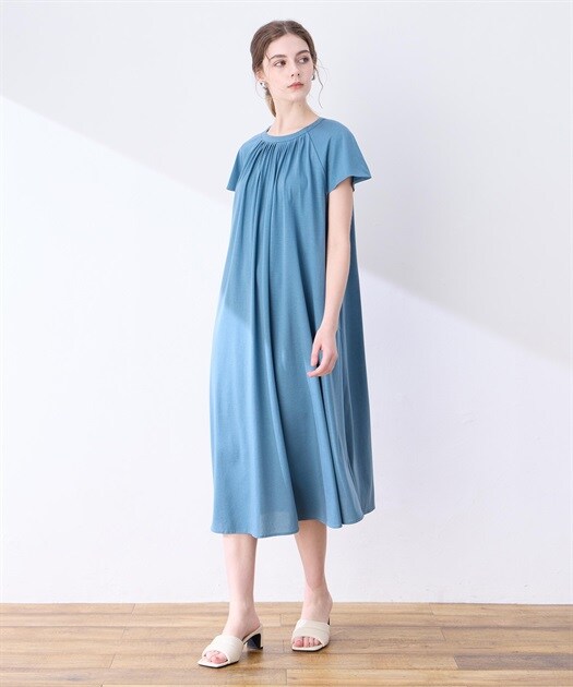 まるこ　LE SOUK ホリデーワンピース LIBERTY LE SOUK HOLIDAY リバティプリントワンピース : マルイ(丸井