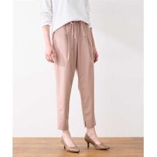 タックテーパードパンツ