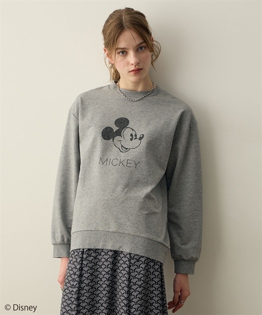 Mickey Mouse／モチーフスウェット