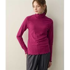 ルスークホリデー(LE SOUK HOLIDAY)のメローハイネックプルオーバー（差し色）