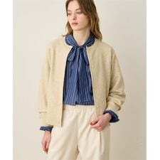 スパンコールニットカーディガン