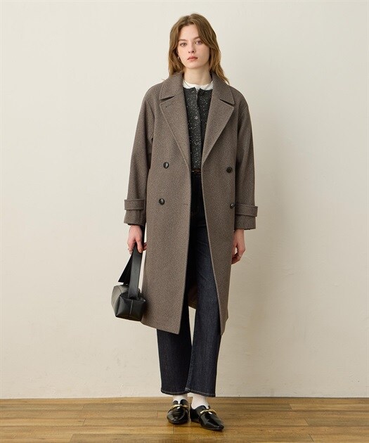 BellandiウールメルトンPコート | ジャーナルスタンダード レリューム