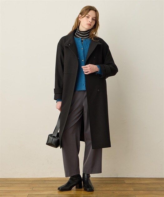 別注 LANA WOOL140 スタンドコート | ジャーナルスタンダード