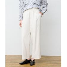 ストレッチスマートワイドパンツ【ウエストゴム】
