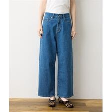 ワイドデニムパンツ