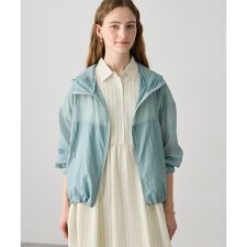 シアーナイロンジップパーカー【接触冷感・UVカット】