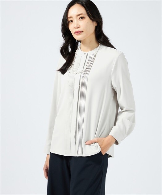 エーシーデザインバイアルファキュービック A/C DESIGN BY ALPHA CUBIC 【美モーション】スキッパーシャツ【接触冷感・UVカット】 美モーション】スキッパーシャツ【接触冷感・UVカット