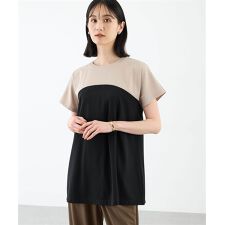 エーシーデザインバイアルファキュービック(A/C DESIGN BY ALPHA CUBIC)のビスチェドッキング風チュニック