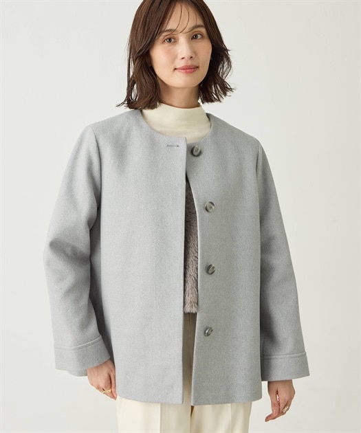 撥水春コート】コットンライク ストレッチコート | アンタイトル