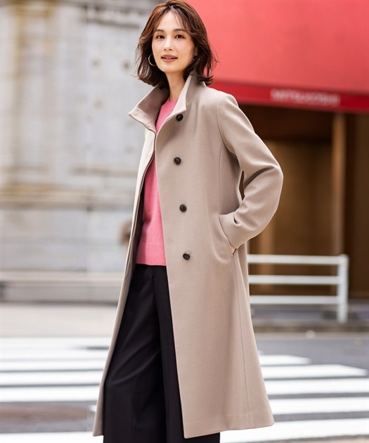 新品同様◆B.C STOCK WビーバーコクーンW前スタンドコートM B.C STOCK WビーバーコクーンW前スタンドコート - メルカリ