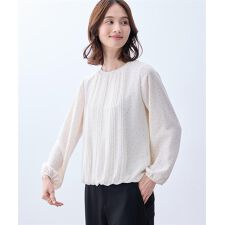 プリーツTブラウス