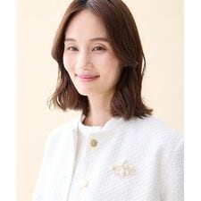 パールモチーフブローチ