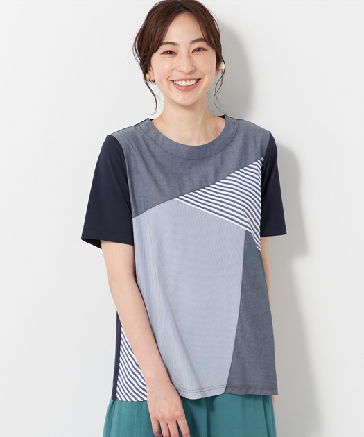 パッチワークTシャツ | デコイ(DECOY) | 491016 | ファッション通販