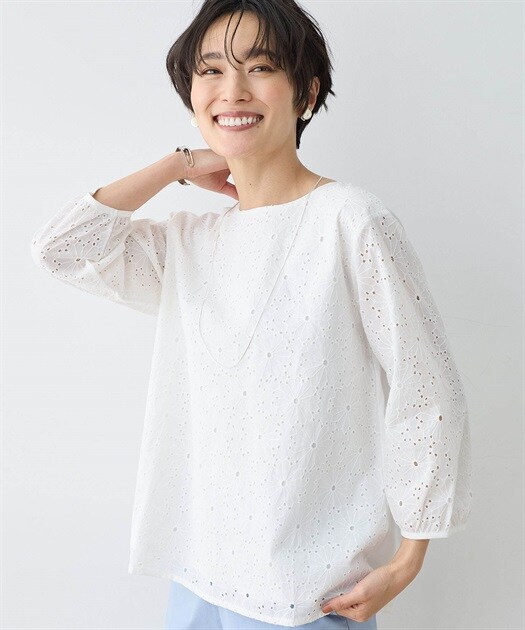 【デコイ】デコイ DECOY 刺しゅう切替Tシャツ デコイ DECOY 刺しゅう切替Tシャツ （イエロー） -ファッション