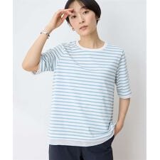 部分シアーボーダーTシャツ | デコイ(DECOY)