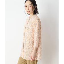 プリントロングシャツ