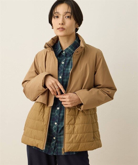 中綿ノンステッチロング アウター | 23区(23KU) | マルイウェブ