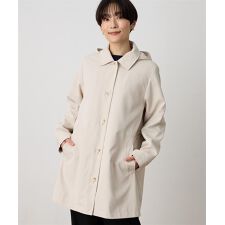 ライナー付きステンカラーコート【はっ水・ハンドウォッシャブル・花粉が落ちやすい・ライナー取り外し可】