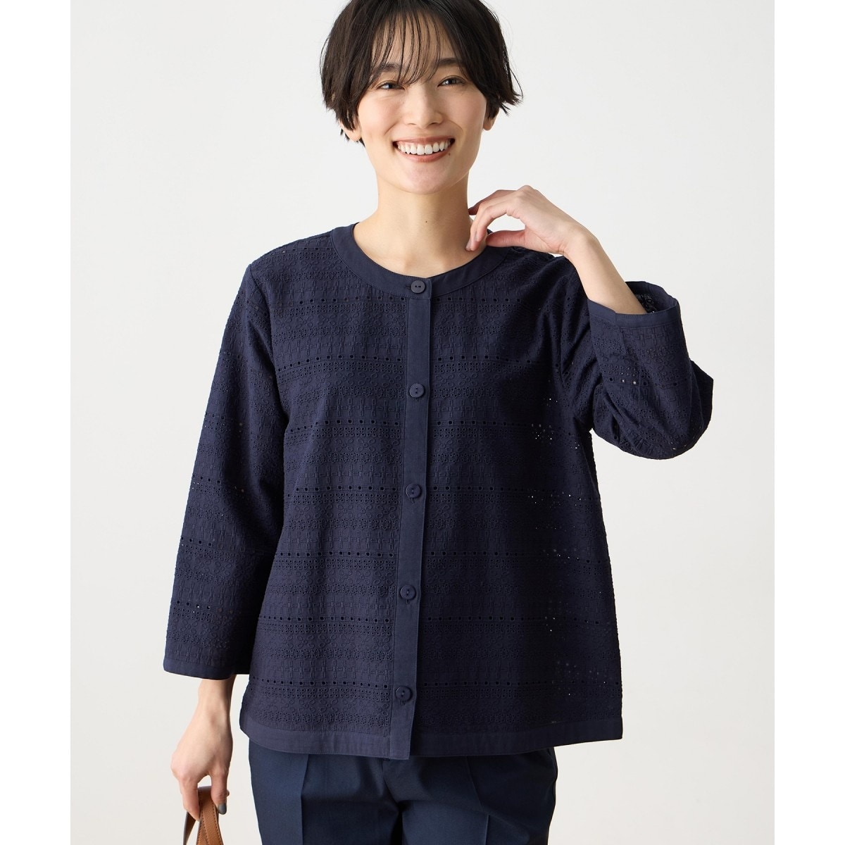 レディース ノーカラージャケット (刺繍) の一覧 | マルイウェブチャネル