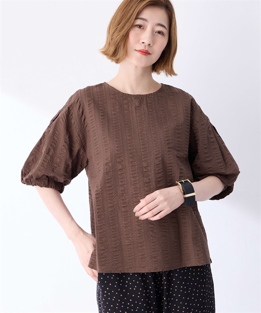 【プチ　オンフルール】プチ オンフルール Petit Honfleur レースドロストブラウス Petit Honfleur｜レースドロストブラウス | Rakuten Fashion