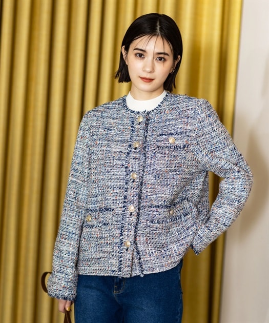 ウーリッシュツイルノーカラージャケット | ジャーナルスタンダード