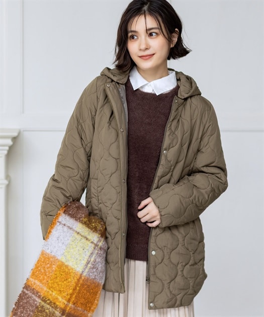 ショートダウンジャケット【はっ水】 | プチ オンフルール(Petit