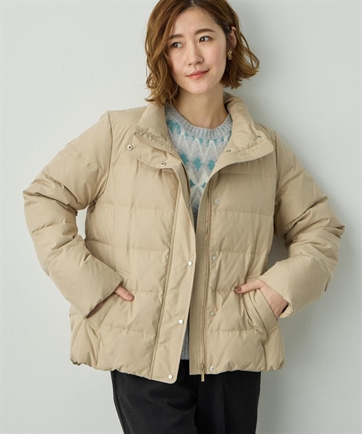 ショートダウンジャケット【はっ水】 | プチ オンフルール(Petit