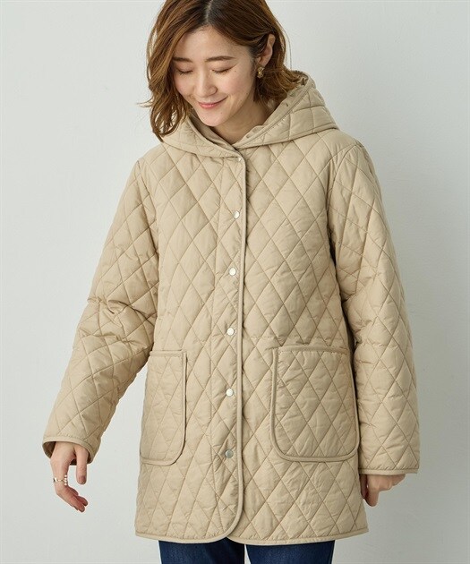 プチ オンフルール(Petit Honfleur) レディース ステンカラーコート の