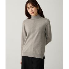 タートルネックプルオーバー【吸湿発熱】