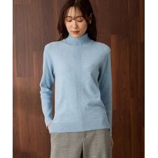 タートルネックプルオーバー【吸湿発熱】