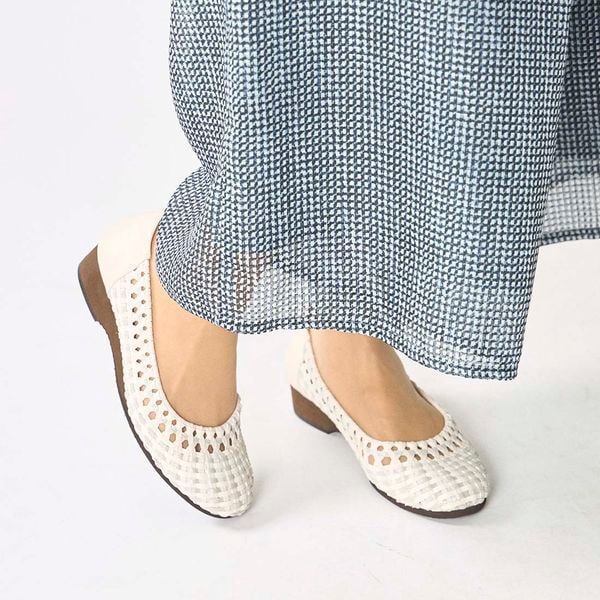 アトリエ（Atelier）/24春夏新作 【3E】ウェッジソールメッシュパンプス 24春夏新作 【3E】ウェッジソールメッシュパンプス | アトリエ(Atelier