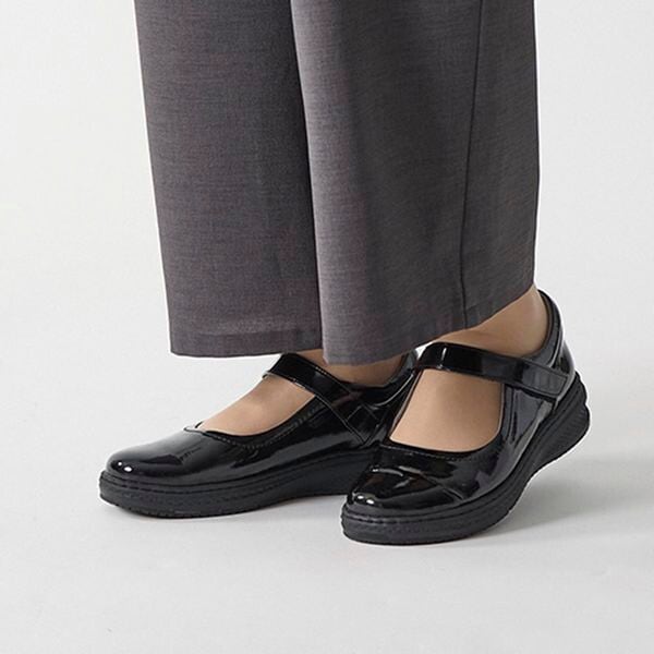 3E】【レイン対応】ウエッジヒールスリットパンプス | アトリエ