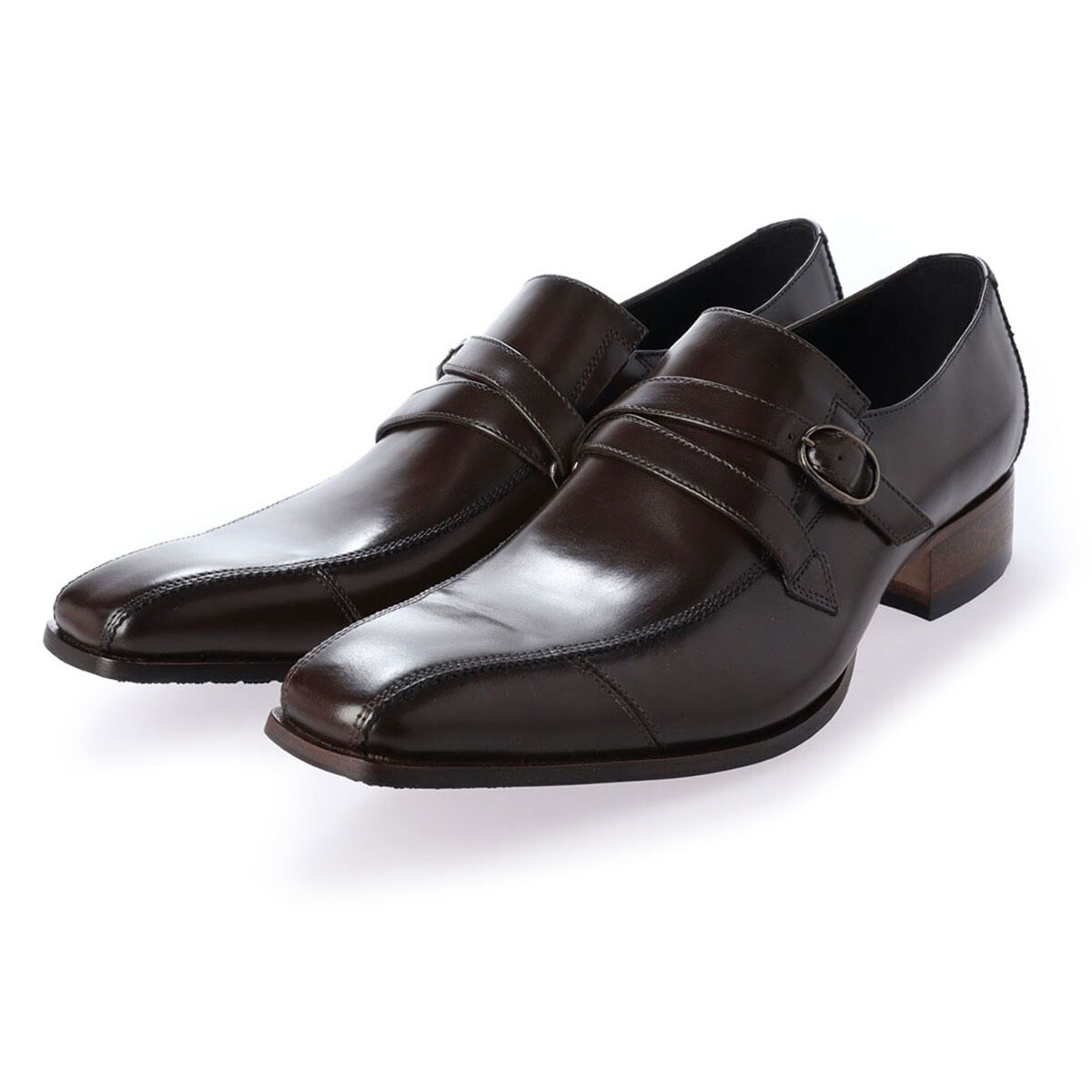 キャサリンハムネットロンドン ベルト付きスリッポン　27㎝ LONDON HAMNETT KATHARINE KATHARINE サイド LONDON HAMNETT 靴