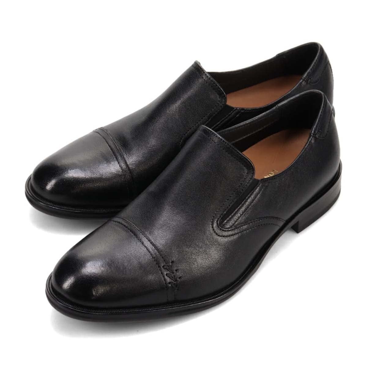 【ほぼ新品】◾️キャサリンハムネットロンドン◾️プレーントゥ◾️レザー◾️ブラウン ストレートチップ キャサリンハムネット 革靴 ビジネスシューズ